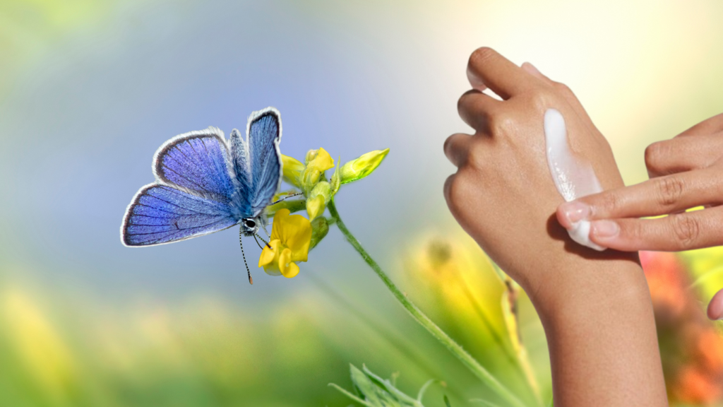 Sunscreen body lotion