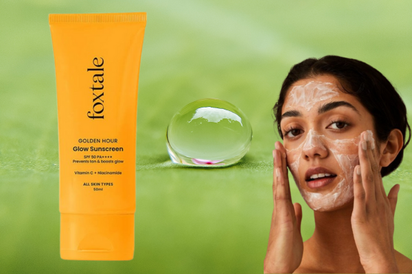 Foxtale Vitamin C Glow Sunscreen