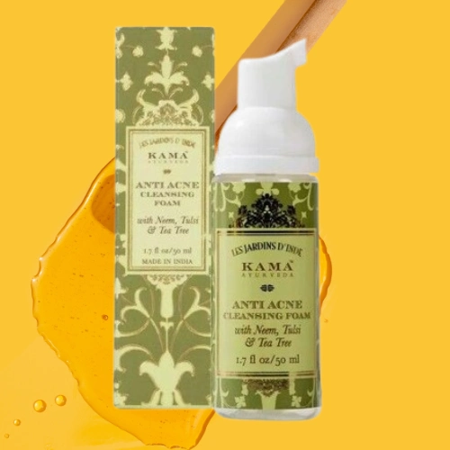 Kama ayurveda anti acne cleansing foam