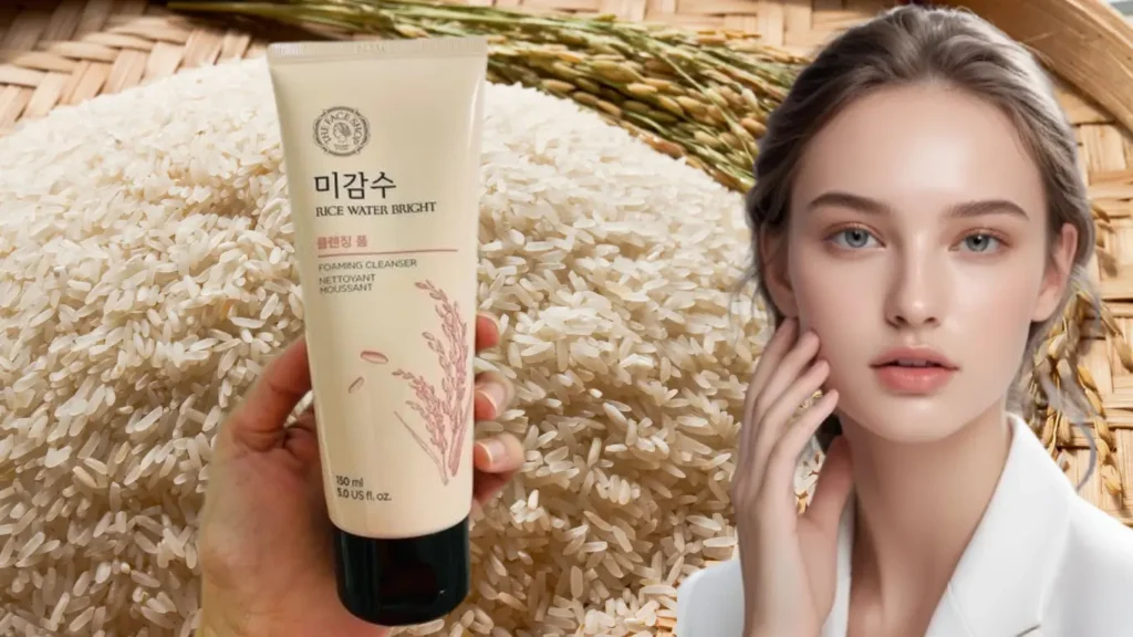 Rice water face wash benefits