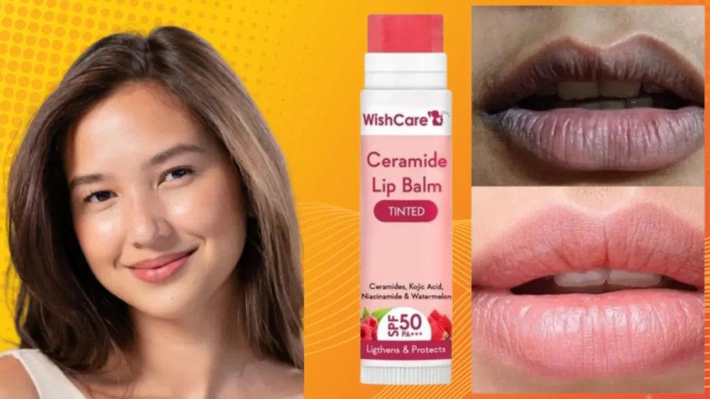 Wishcare lip balm for tinted lips