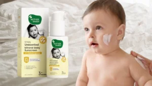 Read more about the article Fragrance Free Baby Sunscreen Lotion – Mother Sparsh SPF 50+