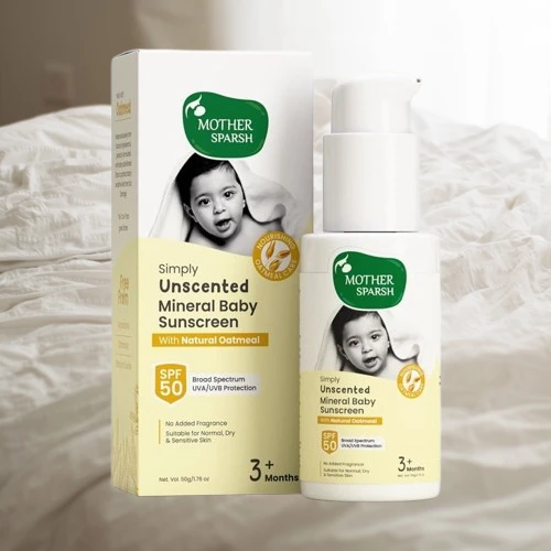 Baby sunscreen lotion
