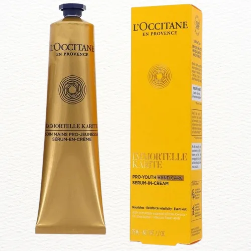 Immortalle youth l Occitane hand cream