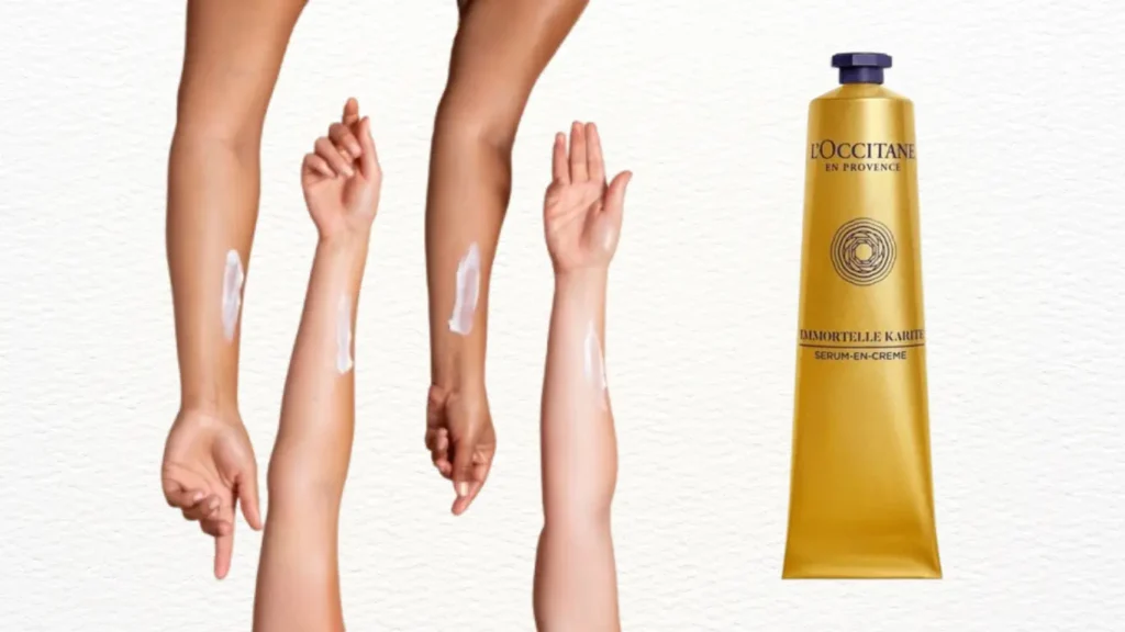 L Occitane hand cream 