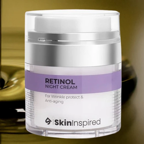 Skininspired retinol night cream for all skin types 