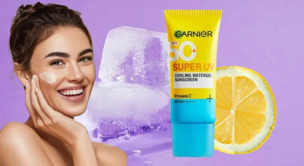 Garnier sunscreen vitamin c brightening SPF 50 