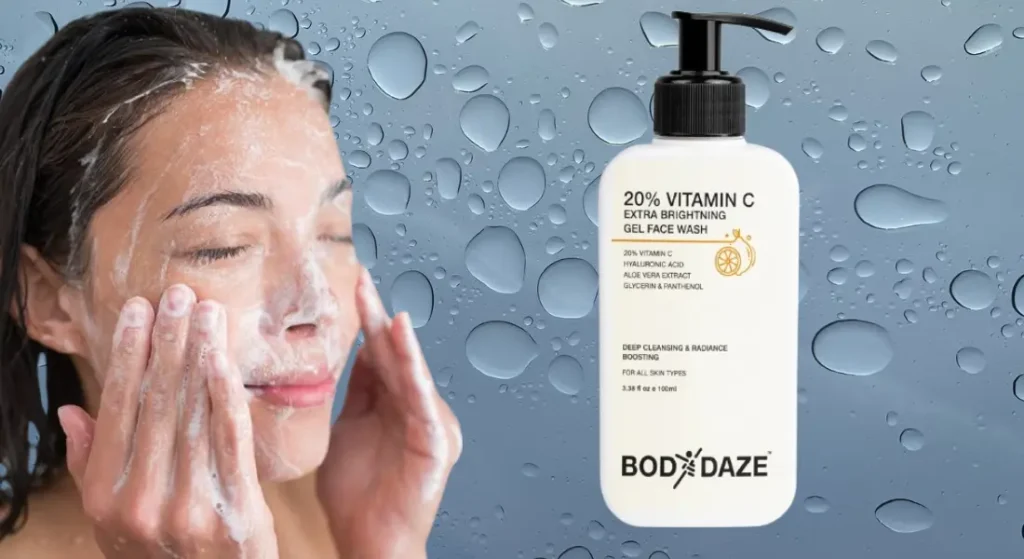 Benefits of vitamin c face wash gel 