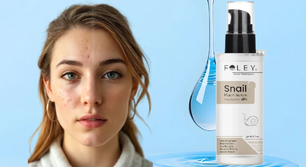 Foley 96 Power Essence snail mucin serum for face 