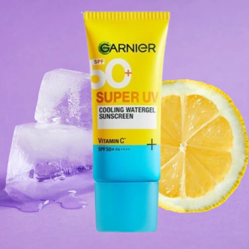 Garnier sunscreen super uv cooling watergel 