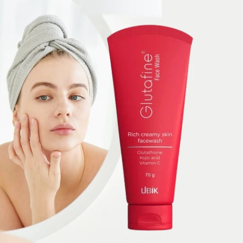 Glutafine face wash for skin brightening 