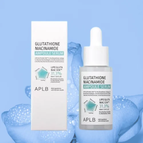 Glutathione niacinamide ampoule serum benefits