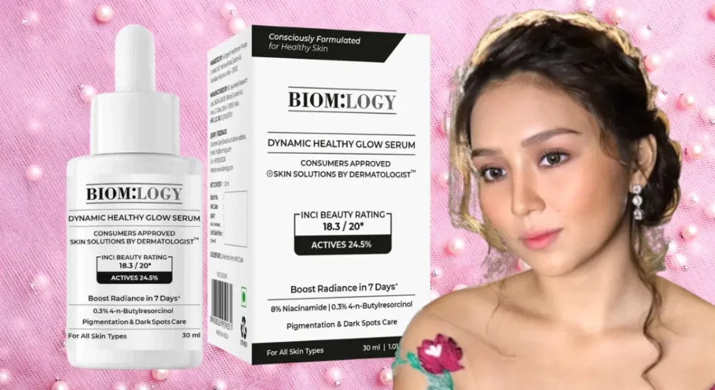 Best serum for face glow in india biomlogy 