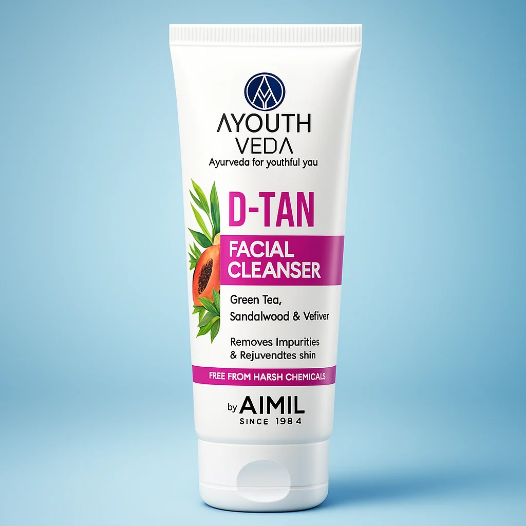 Ayouthveda d tan facial cleanser for indian skin 
