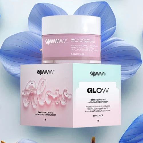 Sammmm glow boosting hydrating face moisturizer