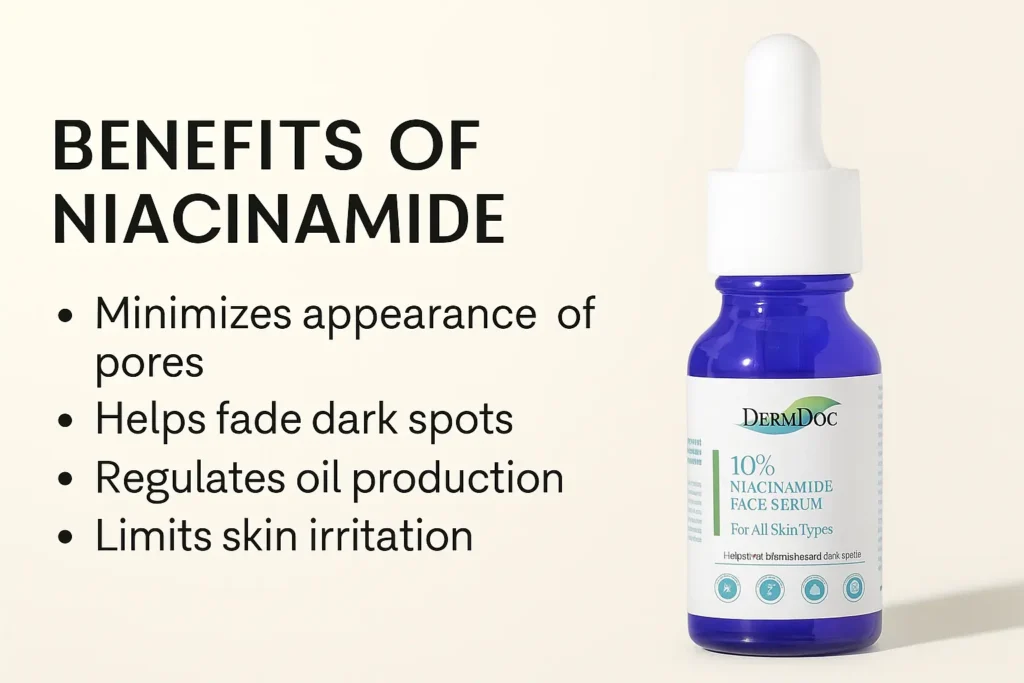 Dermdoc niacinamide serum benefit and side effects 