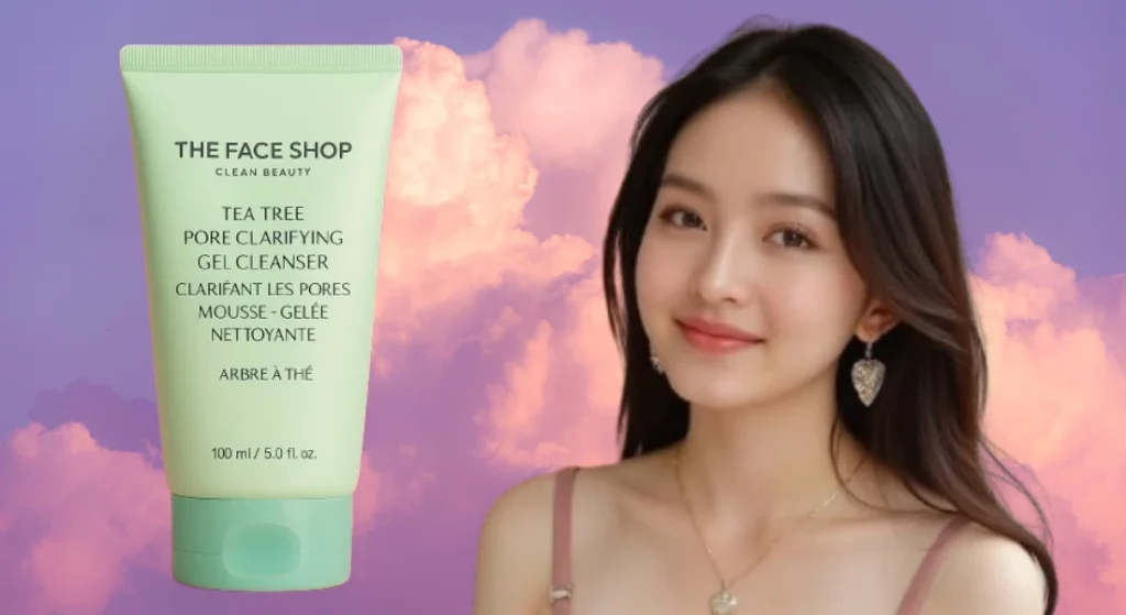 How to use clean beauty tea tree cleanser 