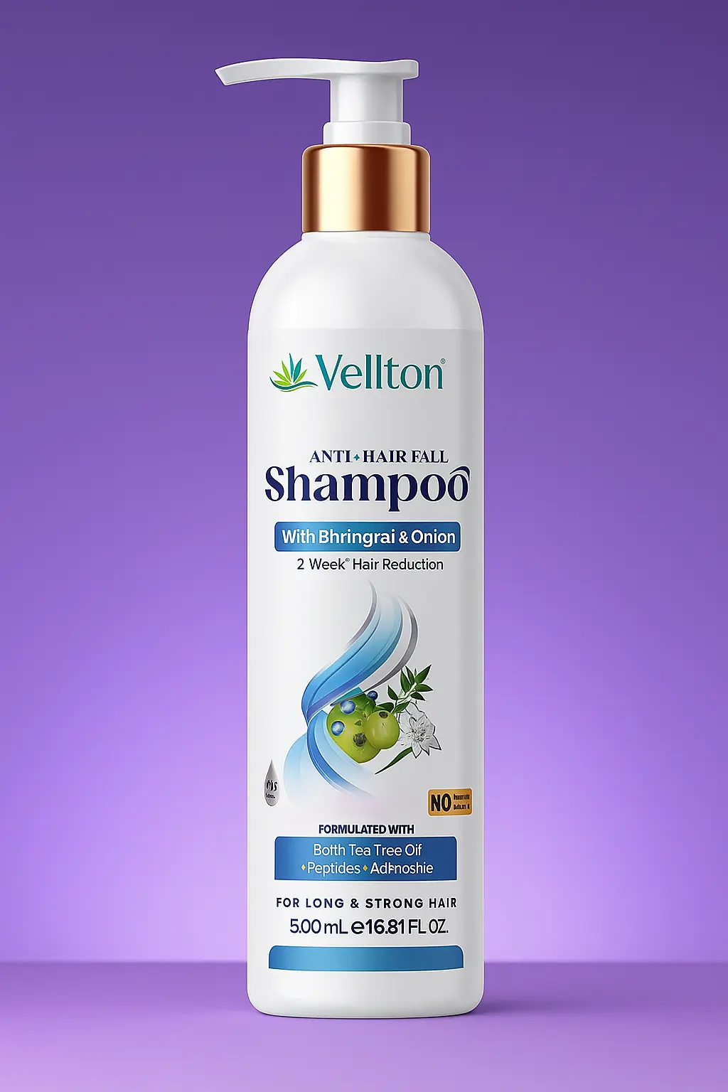 Vellton medicinal ayurvedic anti dandruff shampoo