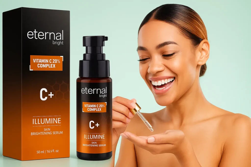 eternal bright vitamin c face serum for face glow