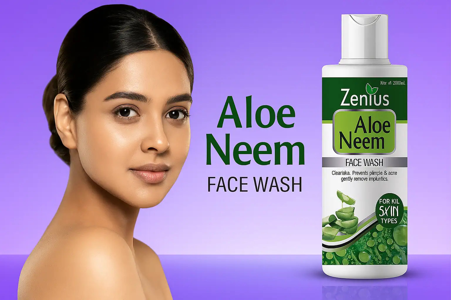 Read more about the article Zenius Aloe Neem Organic Face Wash Benefits and Review