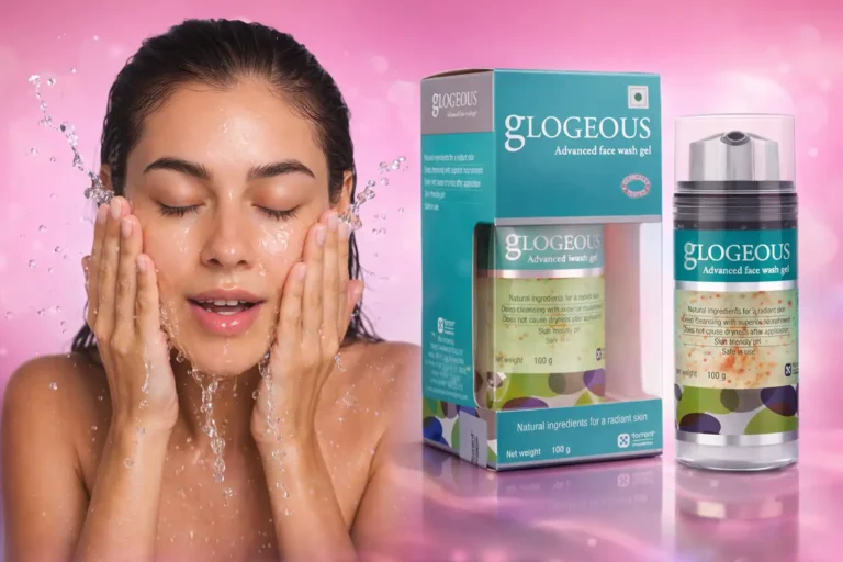 Glogeous advanced gel face wash