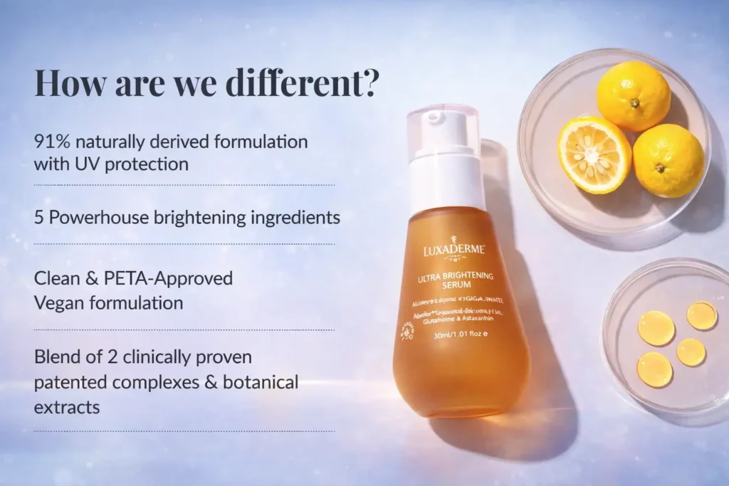 LuxaDerme Ultra brightening serum review 